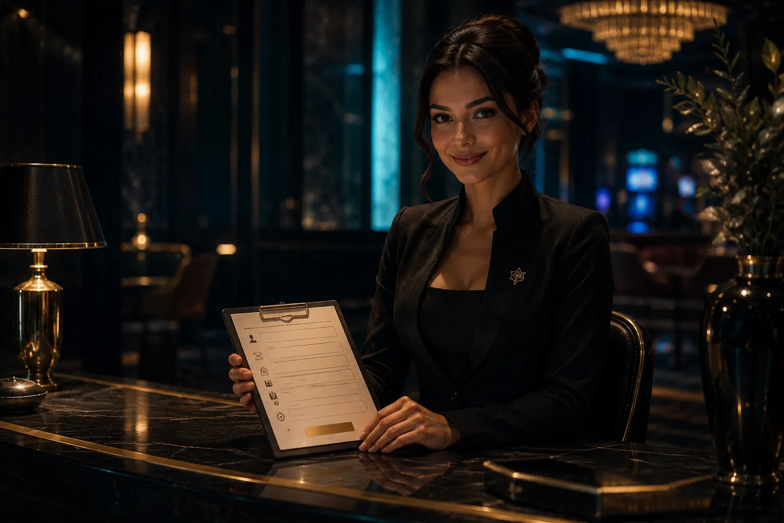 Secure online casino login experience with premium gambling setup